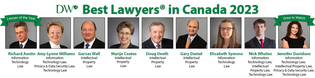 Nine Lawyers named in Best Lawyers in Canada, 2023